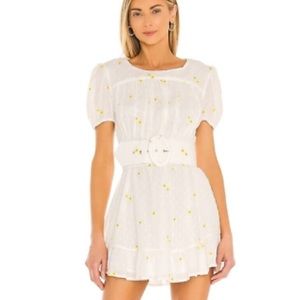 COPY - For Love & Lemons Abby White Dress